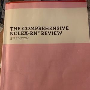 Ati comprehensive rn- review book (pink book)